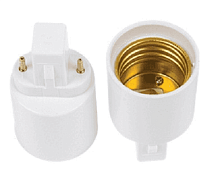 Переходник с цоколя G23 на Е27 Ecola картинка 